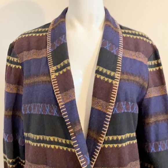 Vintage David Paul Southwest “Blanket” Blazer - Picture 4 of 7